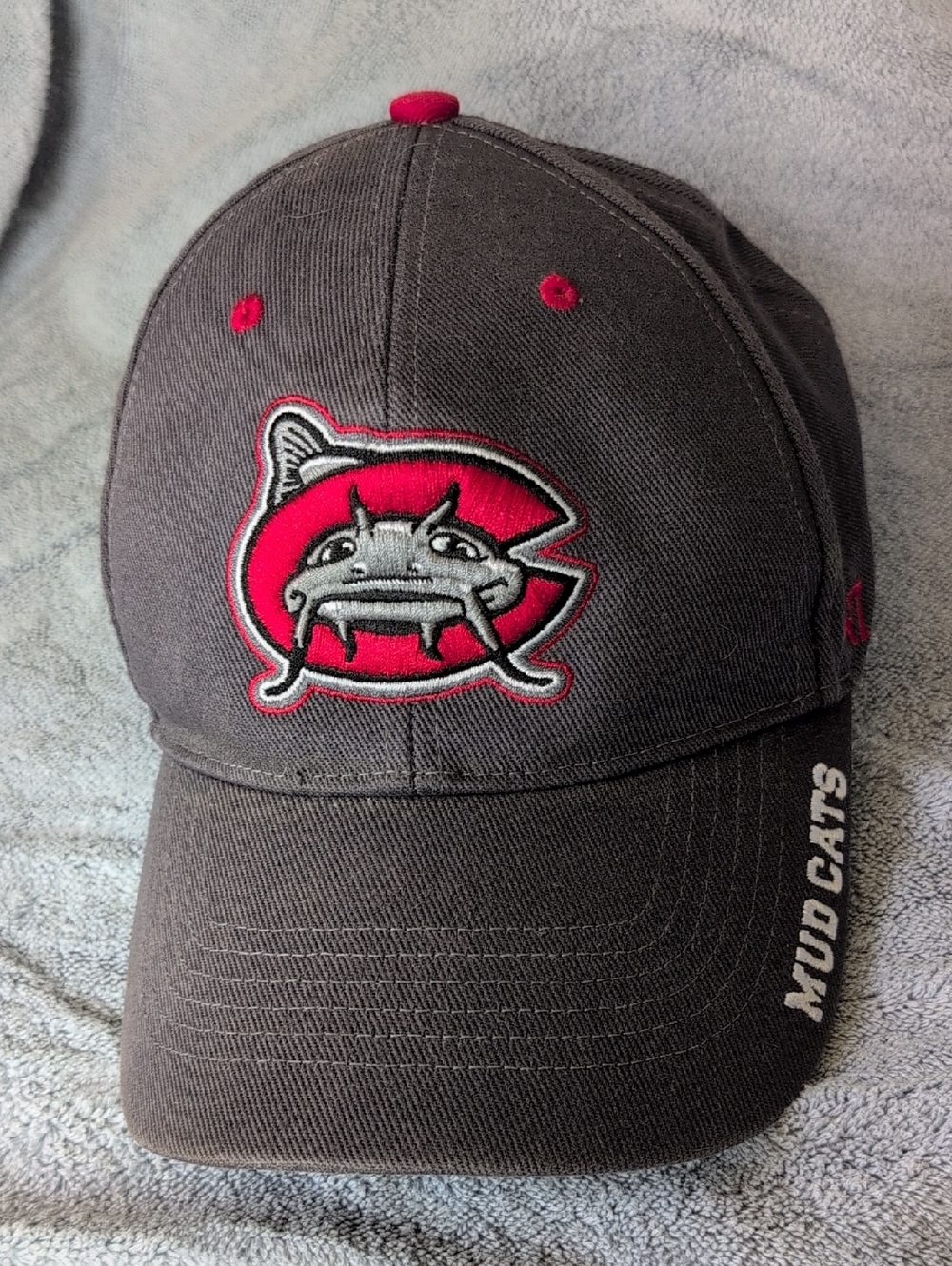 Carolina Mudcats Minor League Baseball Hat Cap Embroidered '47 MLB Grey Gray
